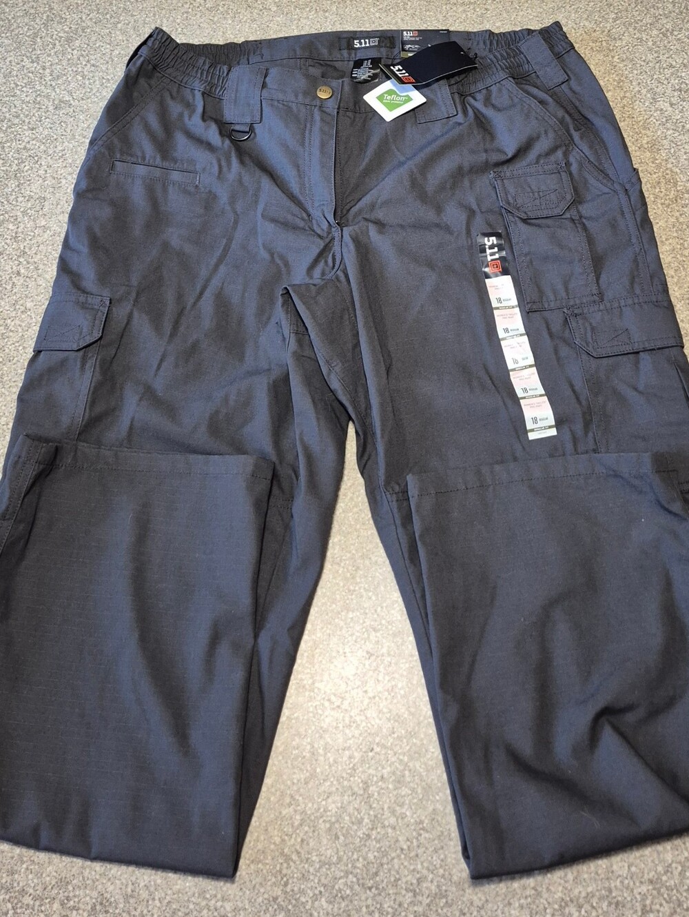 Nwt Womens 5.11 Taclite Pro Pant In Charcoal Size 18
